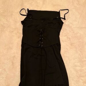 Black Corset Dress